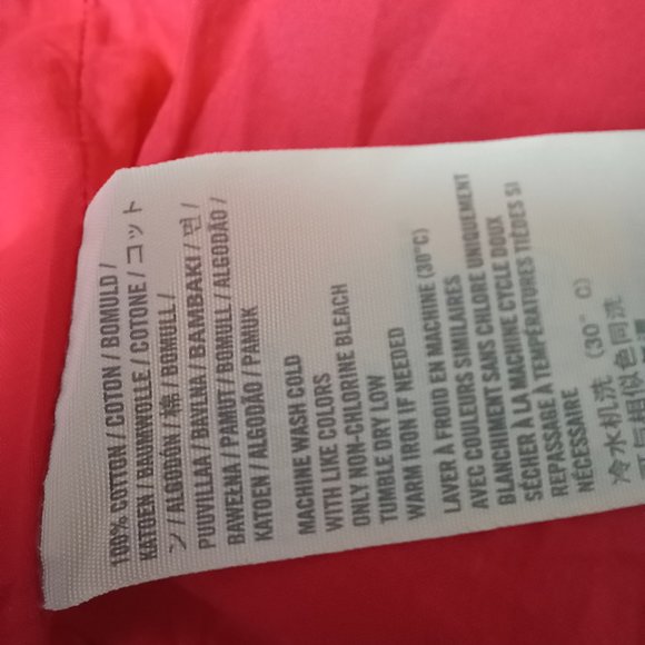 Abercrombie & Fitch Girl's Sundress, Red with Bright Florals, Size S - Picture 6 of 6